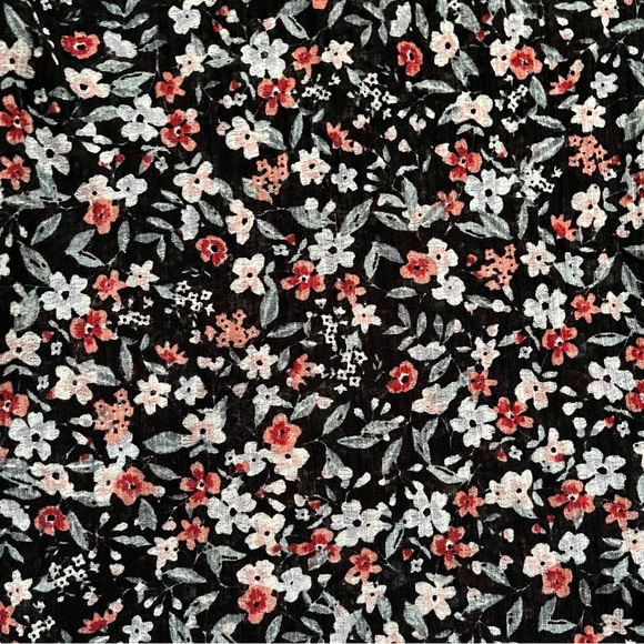 Dynamite Sheer Mock Neck Top - Picture 5 of 7